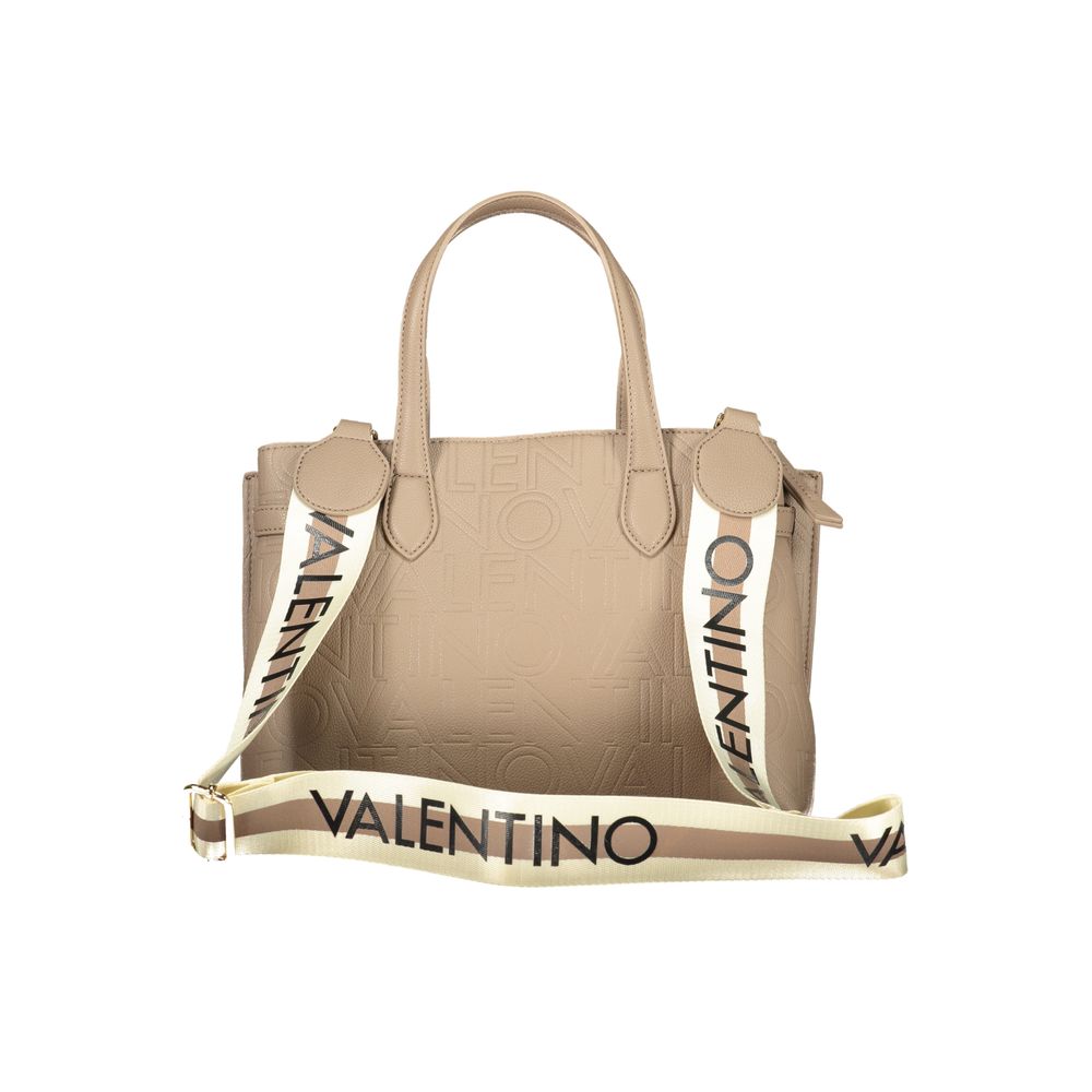 Brown Polyethylene Handbag
