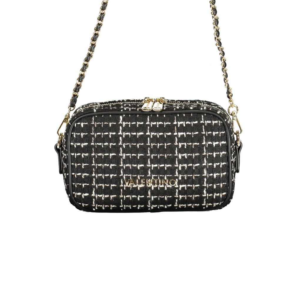 Black Polyester Handbag