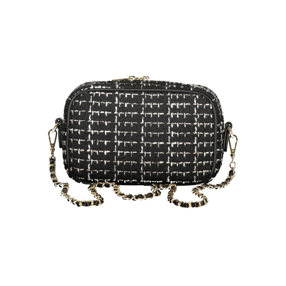 Black Polyester Handbag