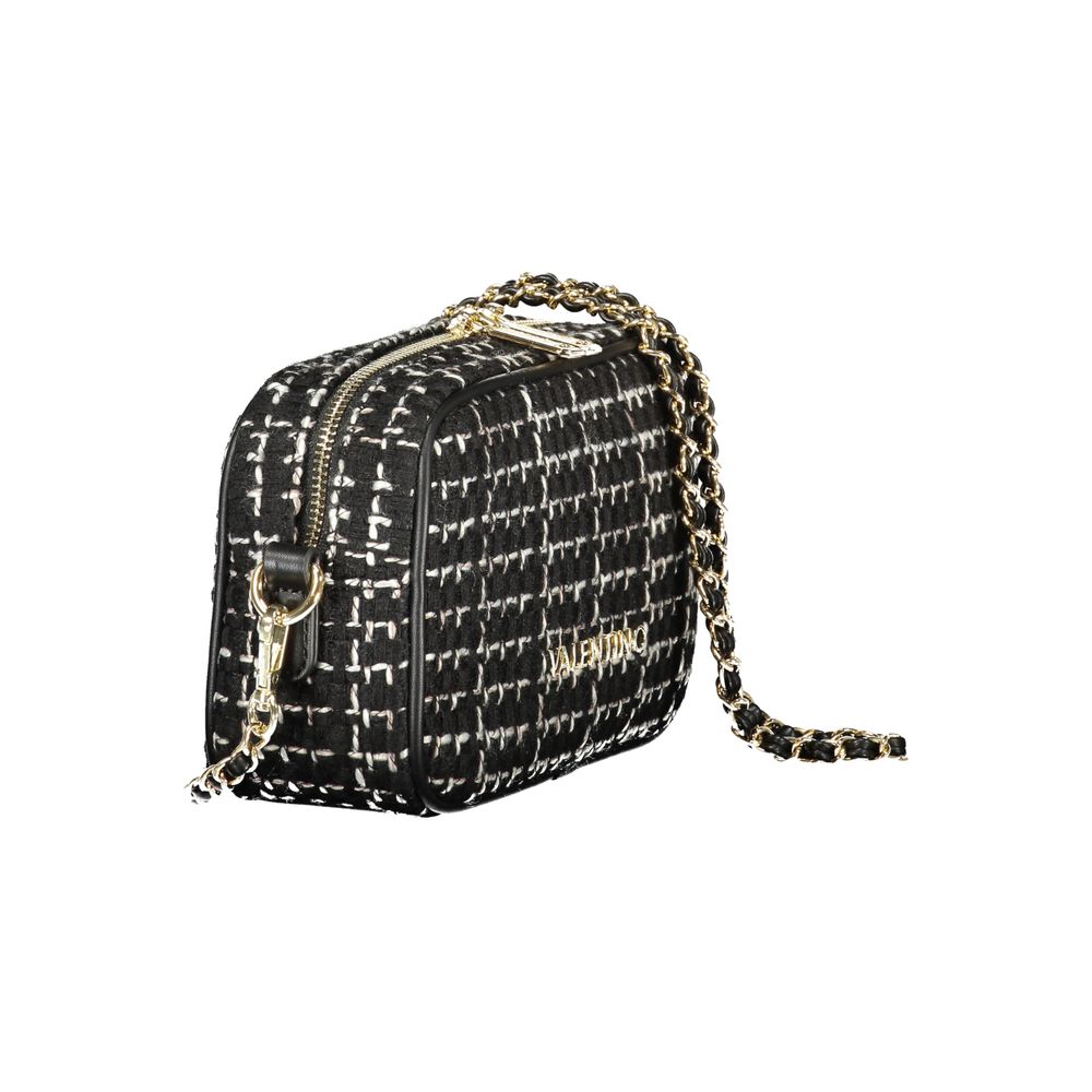 Black Polyester Handbag