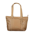 Brown Polyethylene Handbag