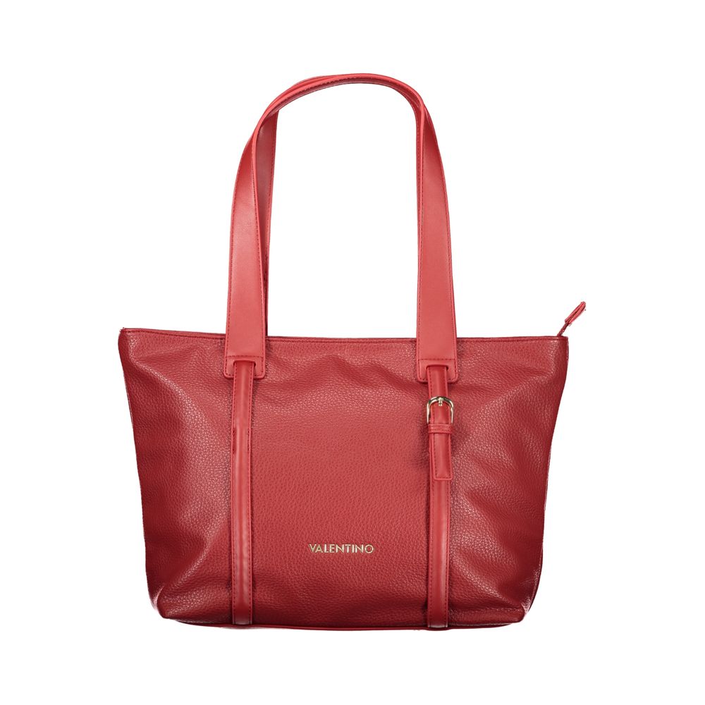 Red Polyethylene Handbag