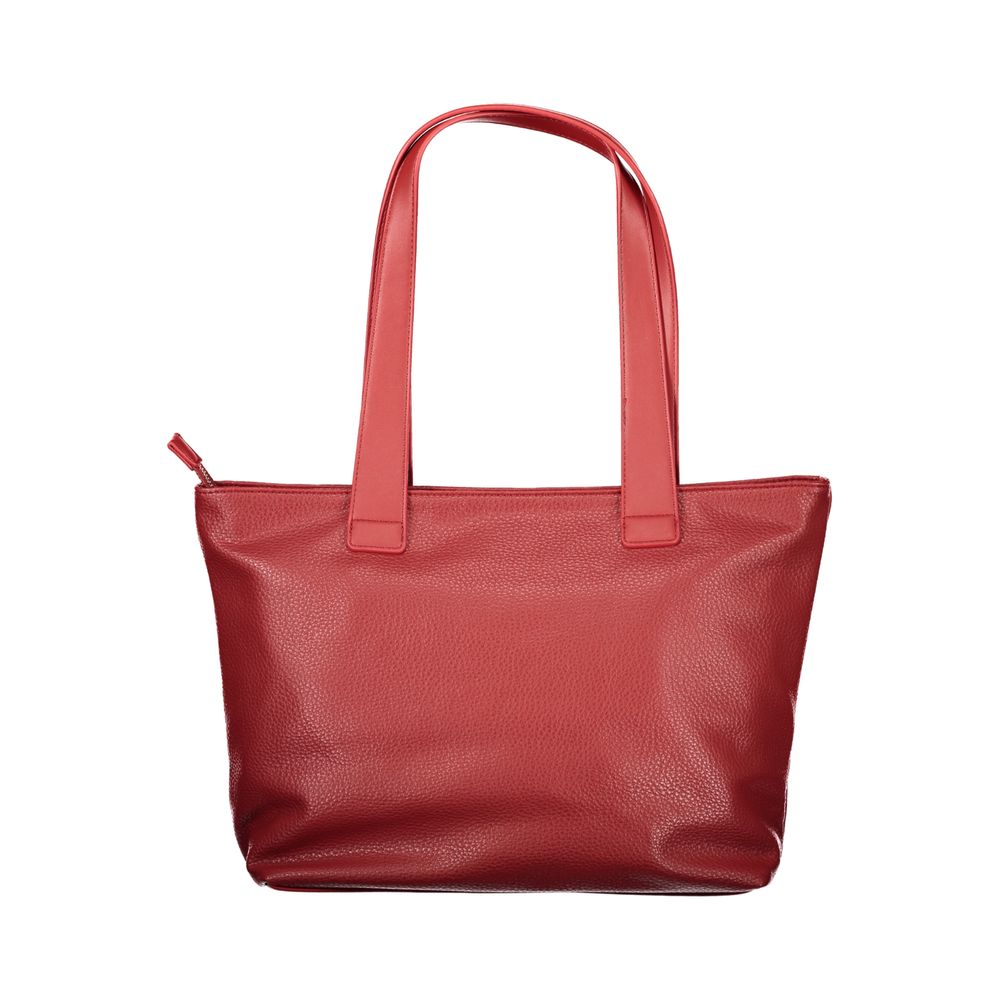 Red Polyethylene Handbag