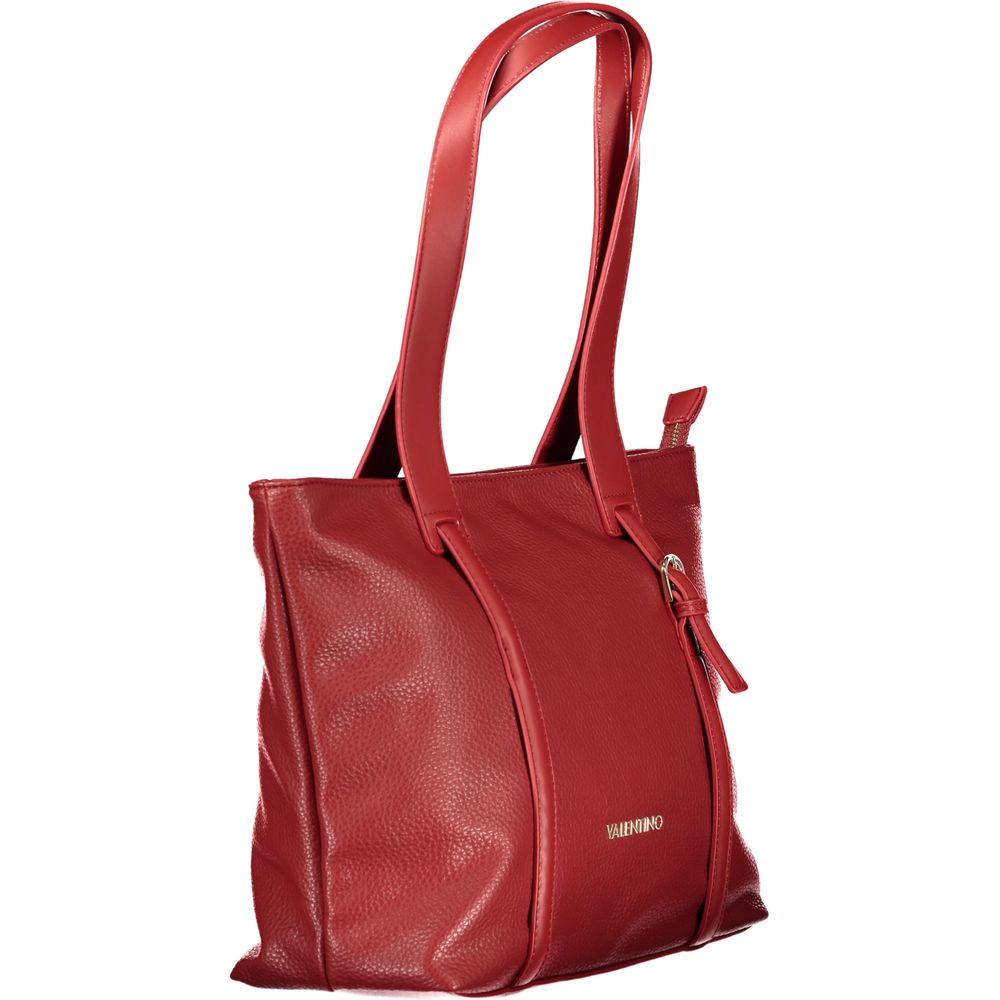 Red Polyethylene Handbag