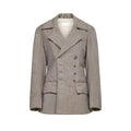 Brown Wool Blazer