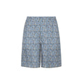 Blue Silk Short And Mini Shorts