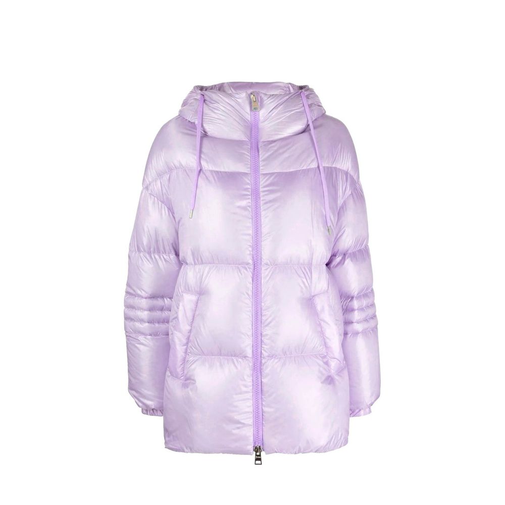 Multicolor Polyamide Full-Length Jacket