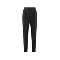Black Elastane Dress Pants