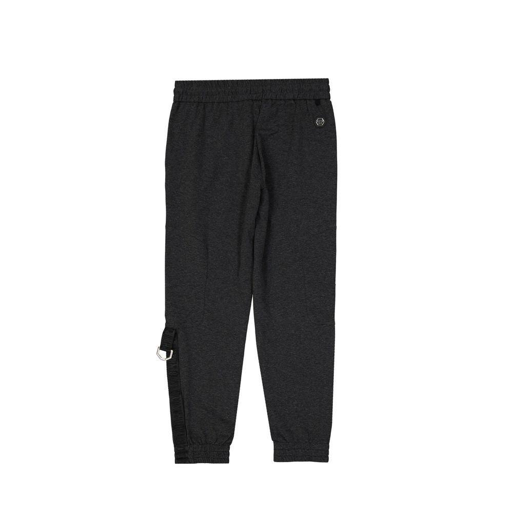 Gray Cotton Joggers (Workout Pants)