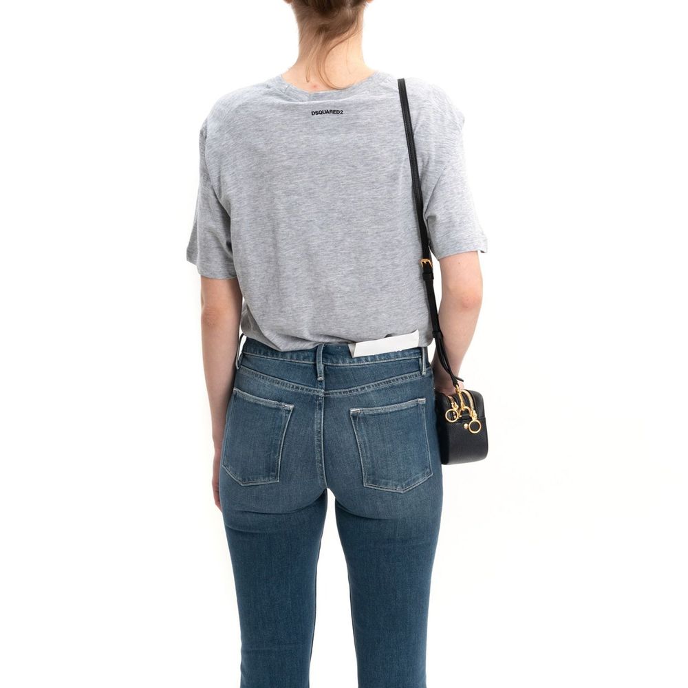 Gray Cotton T-Shirt