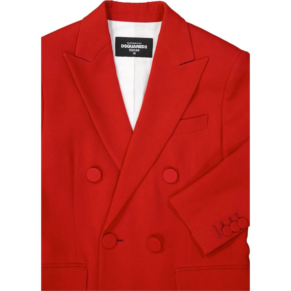Multicolor Viscose Coat