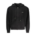 Black Organic Cotton Men's Cardigan