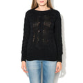 Black Wool Sweatshirt