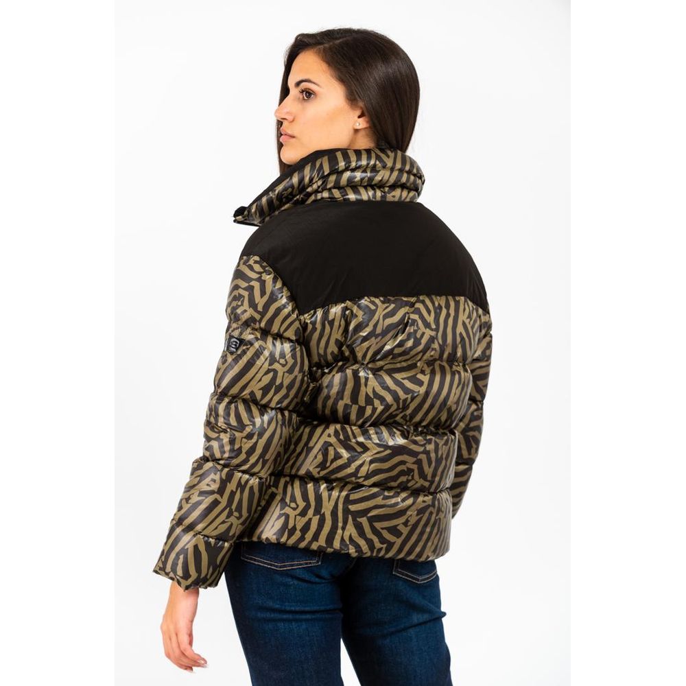 Green Polyamide Parka