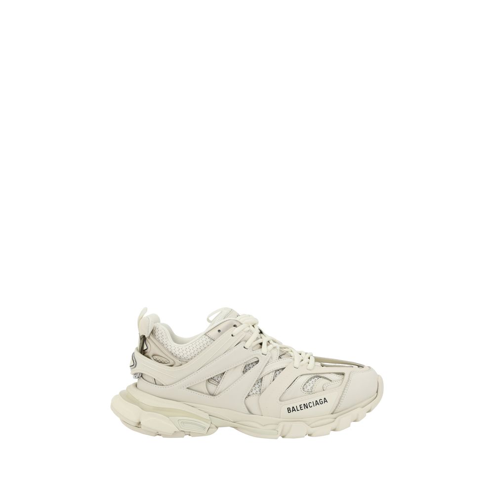 White Rubber Athletic Sneakers