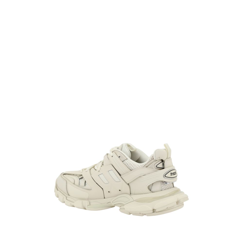 White Rubber Athletic Sneakers