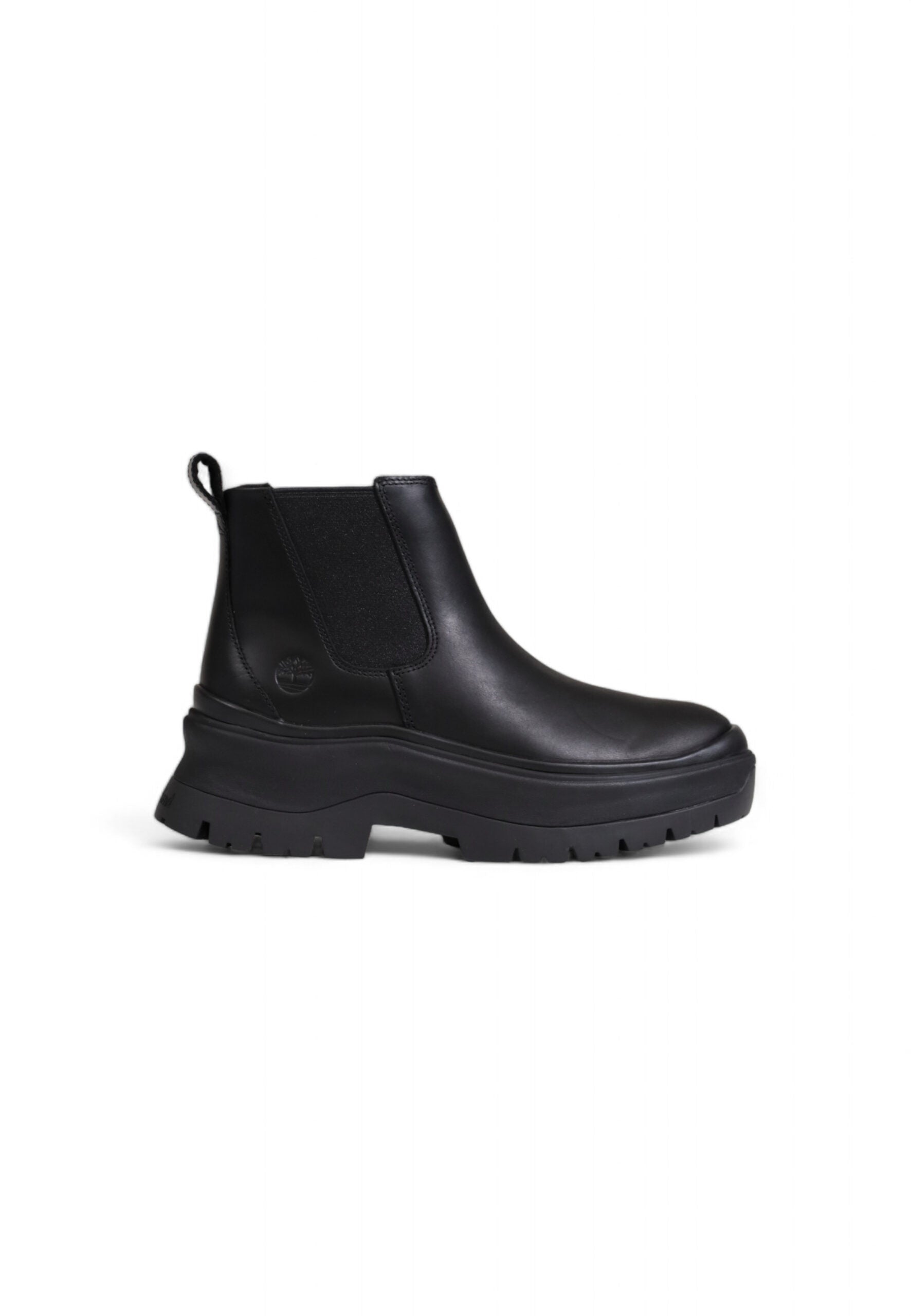 Black Leather Ankle Boots