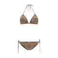 Brown Synthetic Bikini