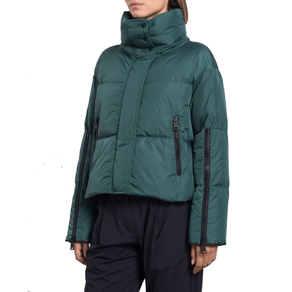 Bicolor Polyamide Coat