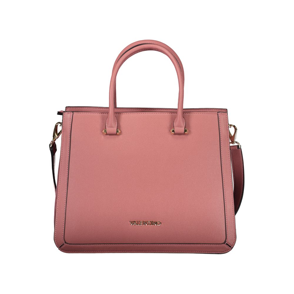Pink Polyethylene Handbag