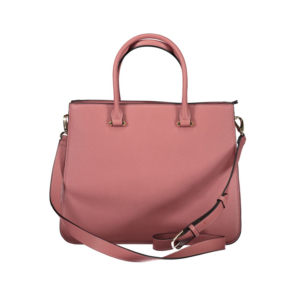 Pink Polyethylene Handbag