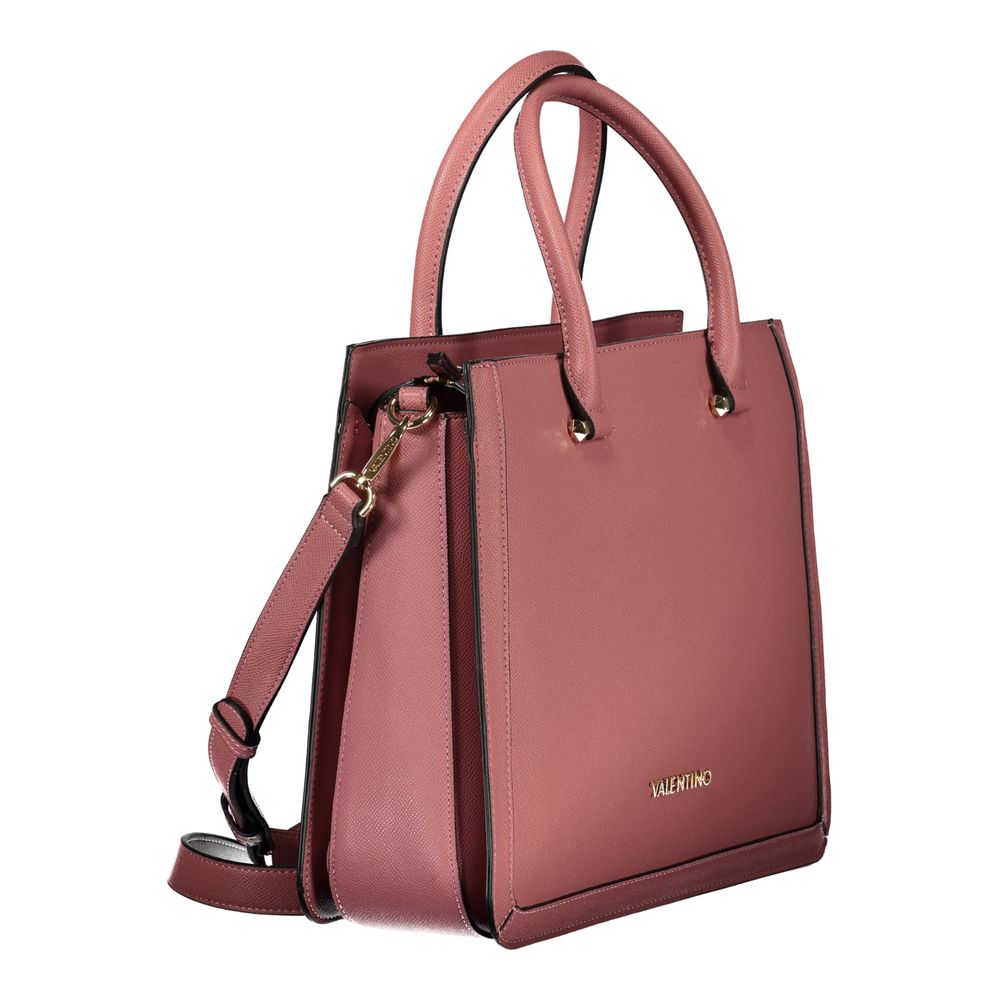 Pink Polyethylene Handbag