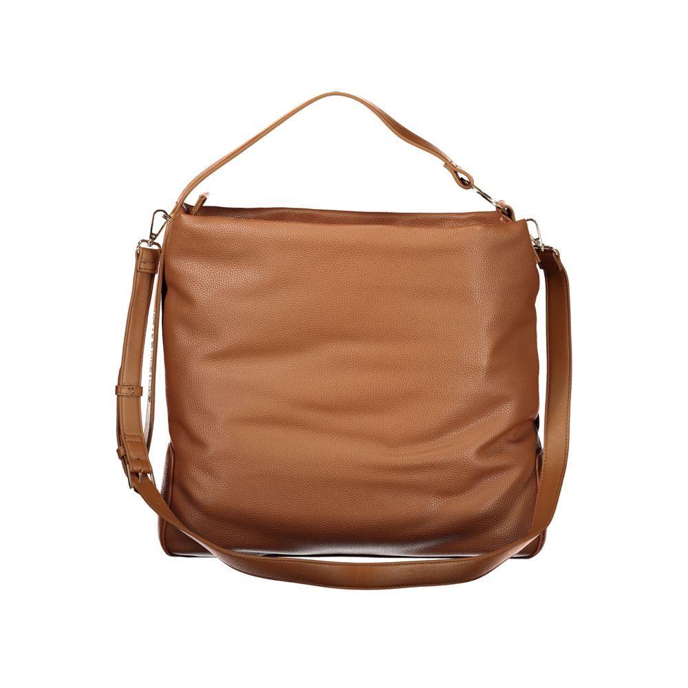 Brown Polyethylene Handbag