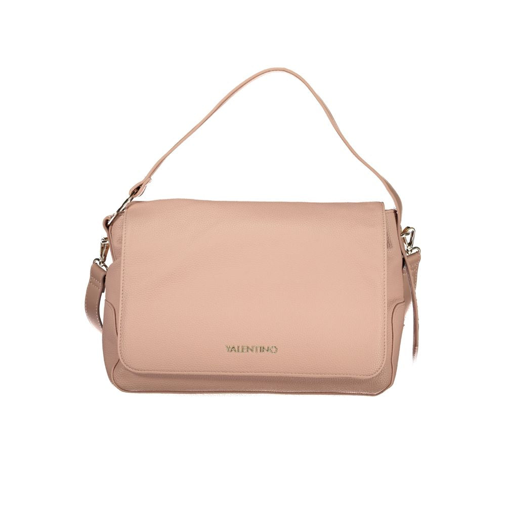 Pink Polyethylene Handbag
