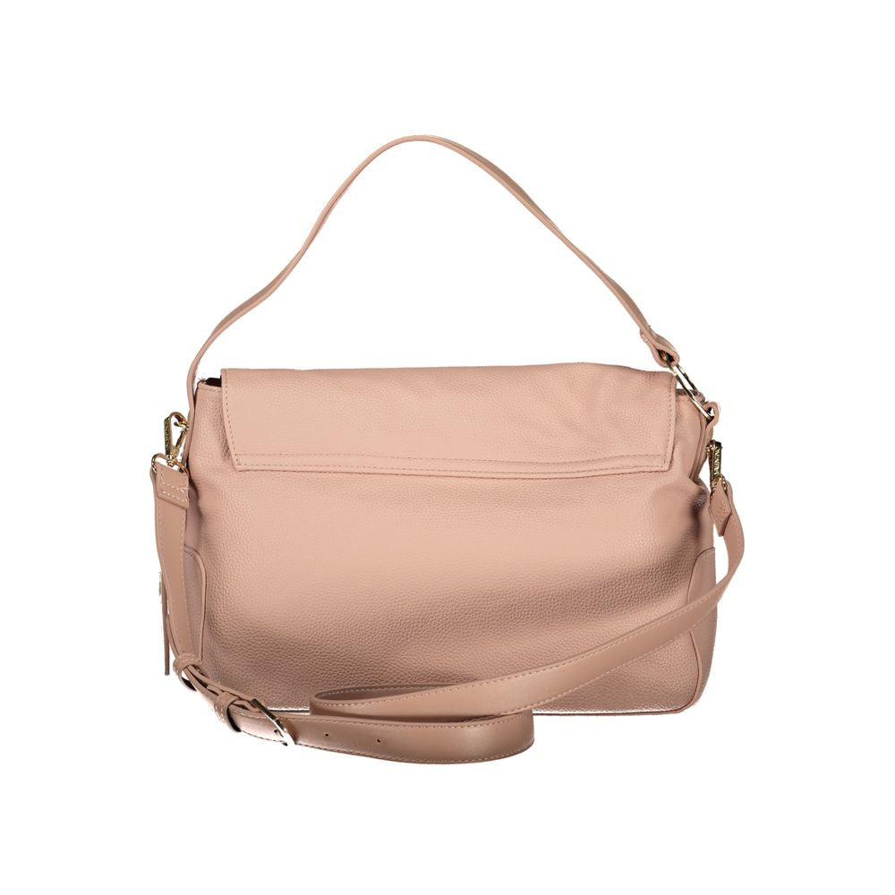 Pink Polyethylene Handbag