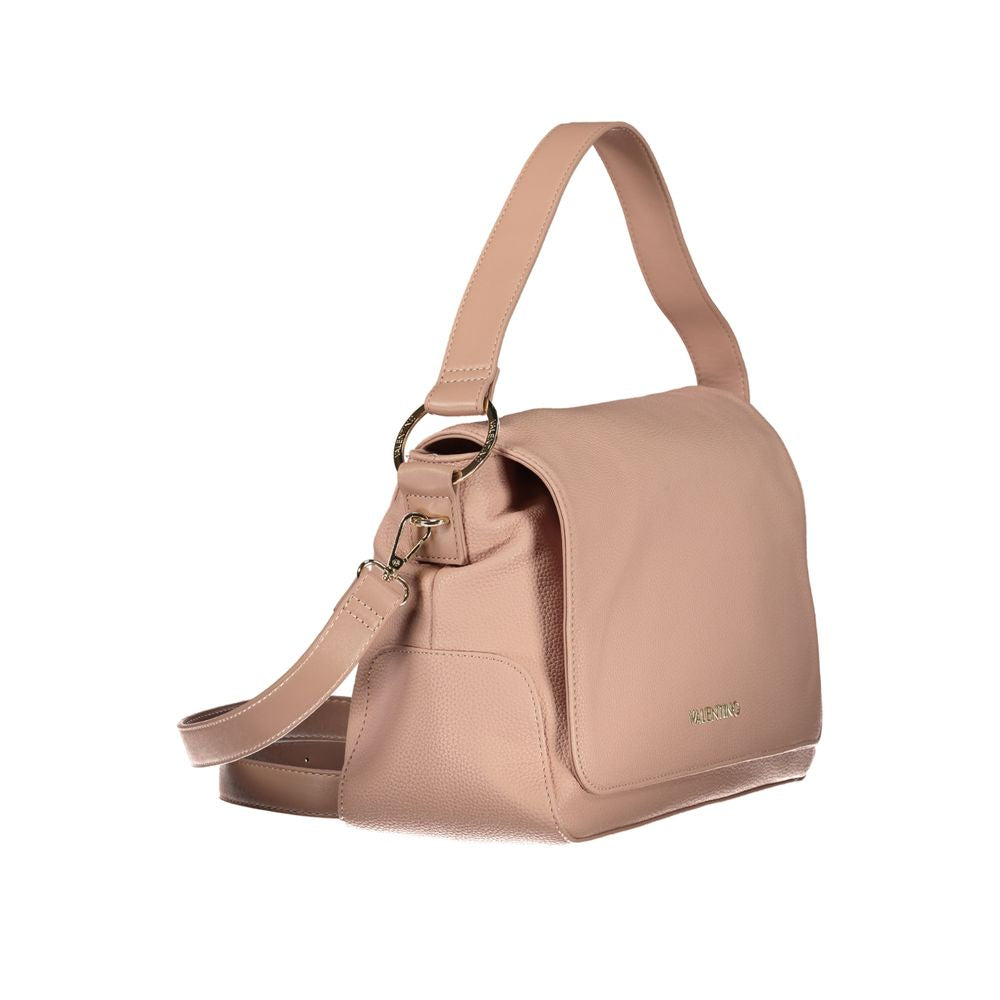 Pink Polyethylene Handbag
