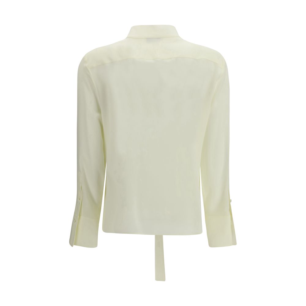 Bicolor Silk Shirt