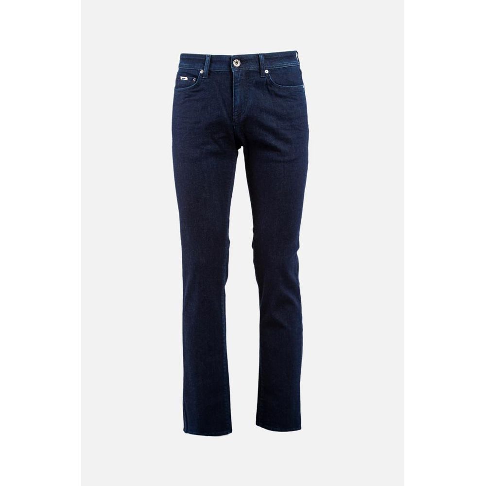 Blue Cotton Jeans Denim