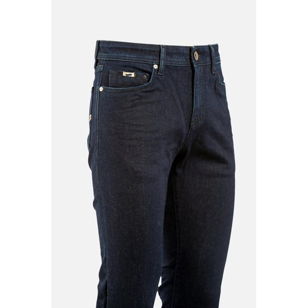 Blue Cotton Jeans Denim