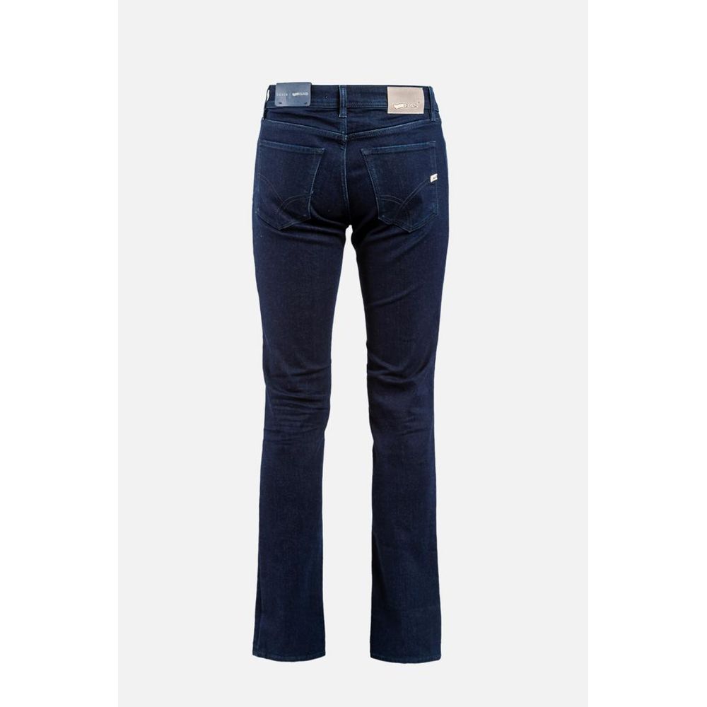 Blue Cotton Jeans Denim