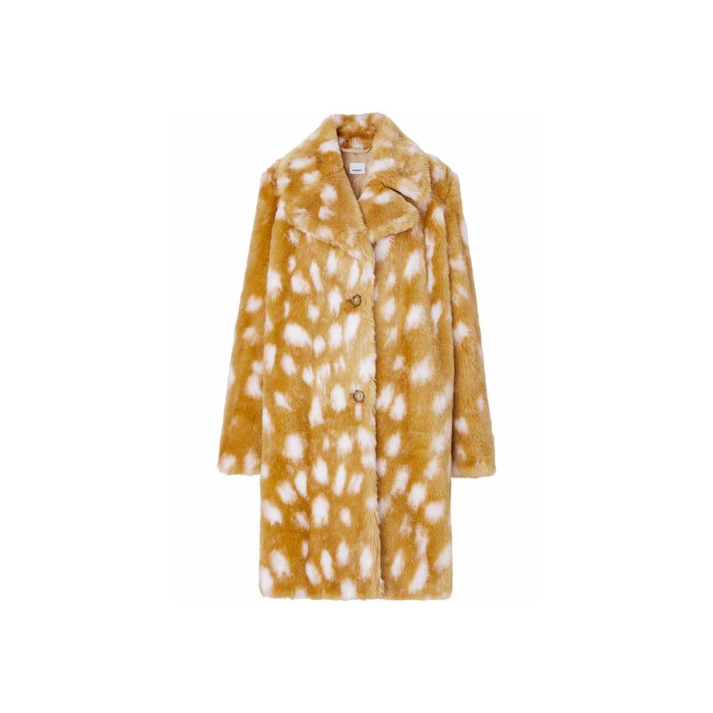 Beige Lambskin Coat