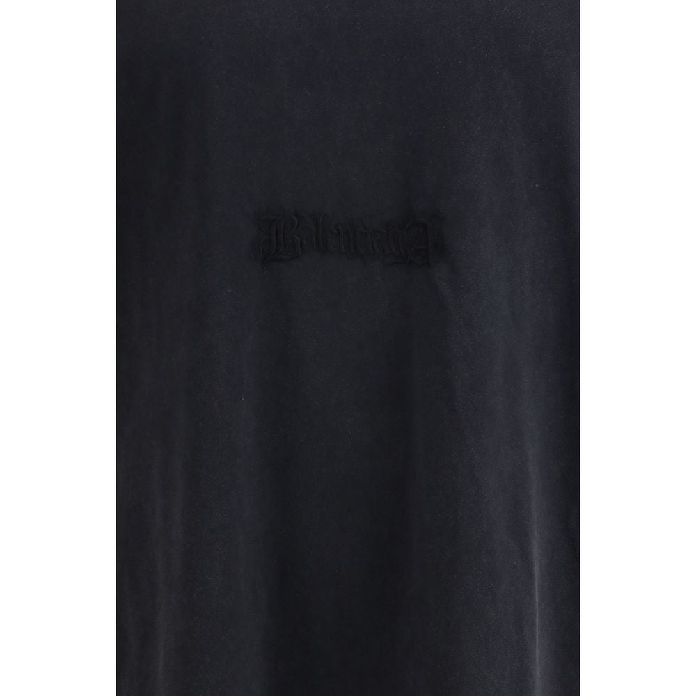 Black Cotton T-Shirt
