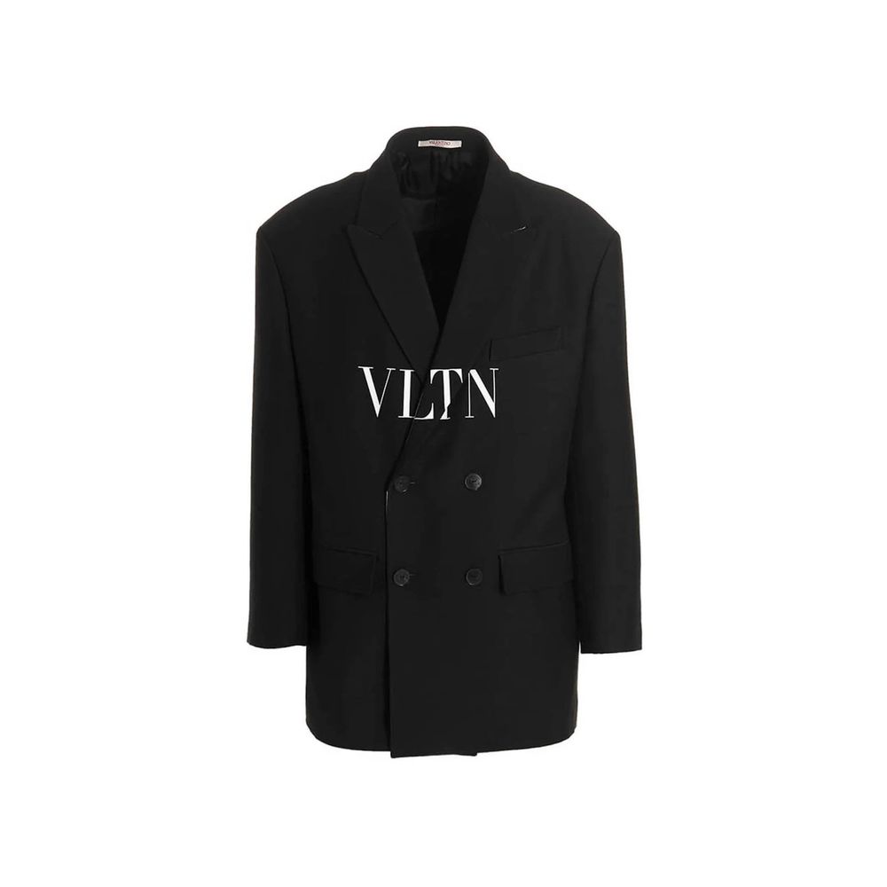 Black Silk Blazer
