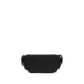 Black Fabric Shoulder Bag