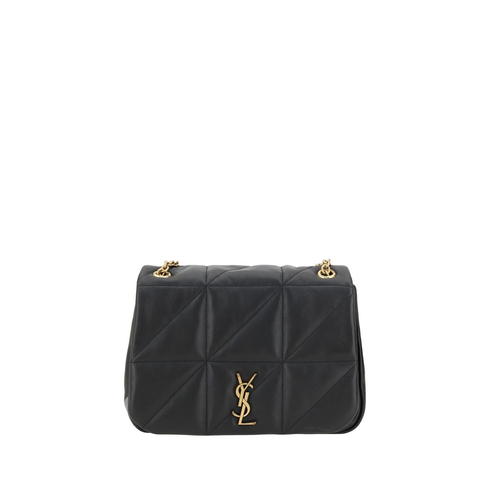 Black Calf Leather Bos Taurus Shoulder Bag
