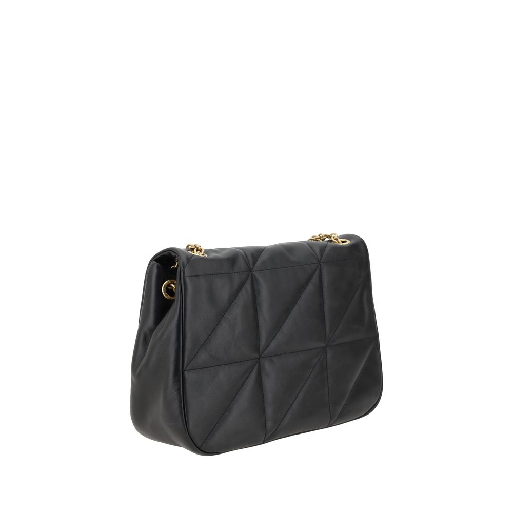 Black Calf Leather Bos Taurus Shoulder Bag