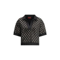 Black Viscose Top