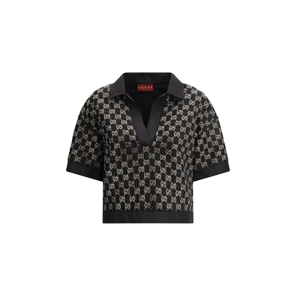 Black Viscose Top