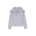 Purple Cotton Cardigan