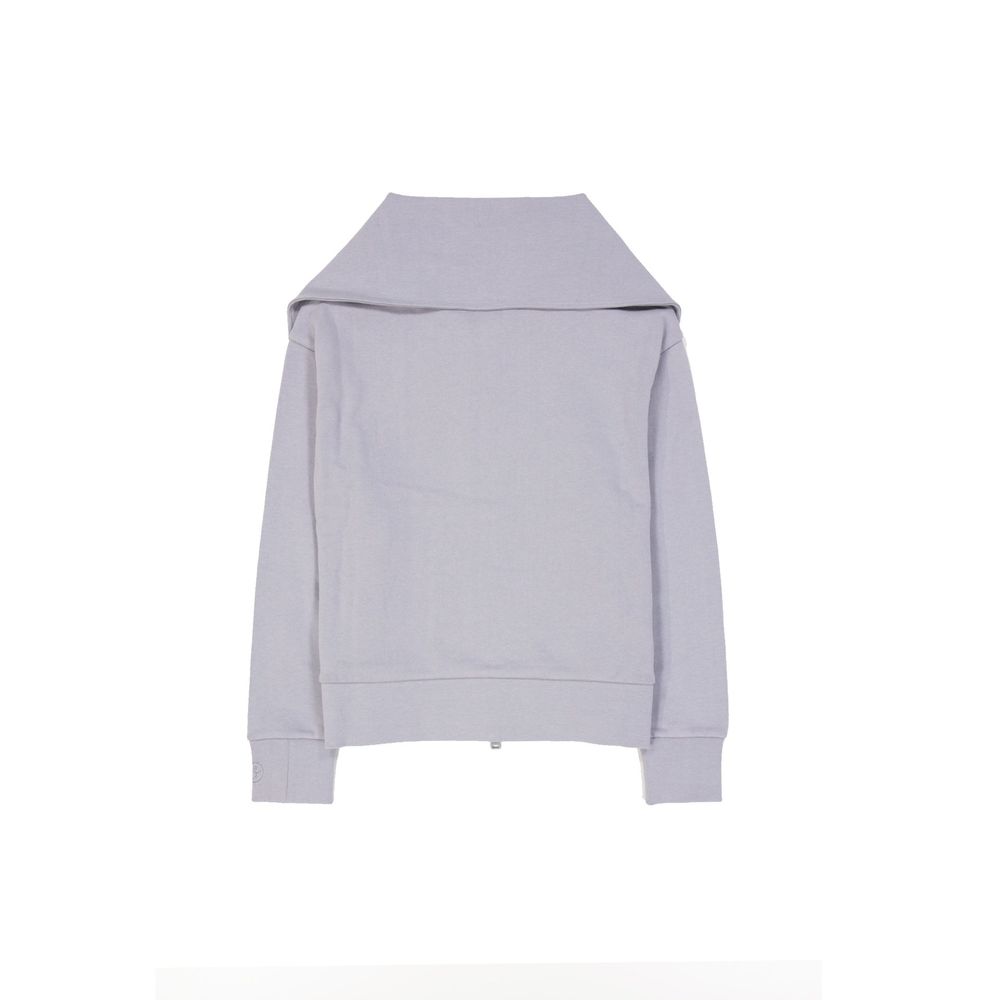 Purple Cotton Cardigan