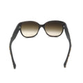 Brown Frame With Tweed Accents Sunglasses