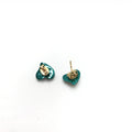 Orb Heart Earrings