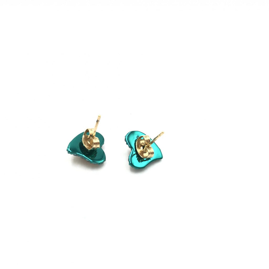 Orb Heart Earrings
