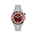 Gray Stainless Steel Dress Watch