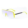 Bicolor Resin Sunglasses