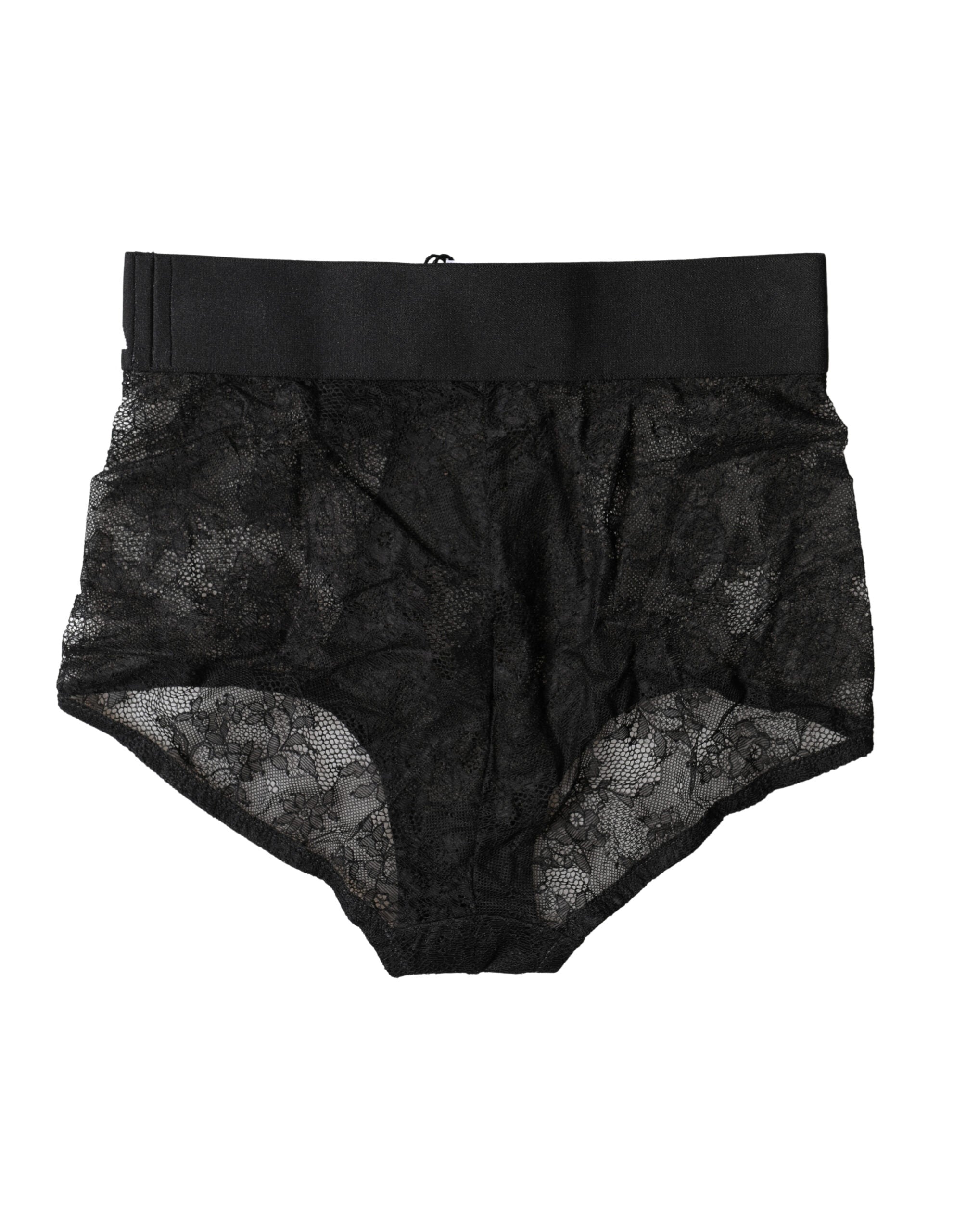 Black Logo Girdle High Waist Panty Underwear